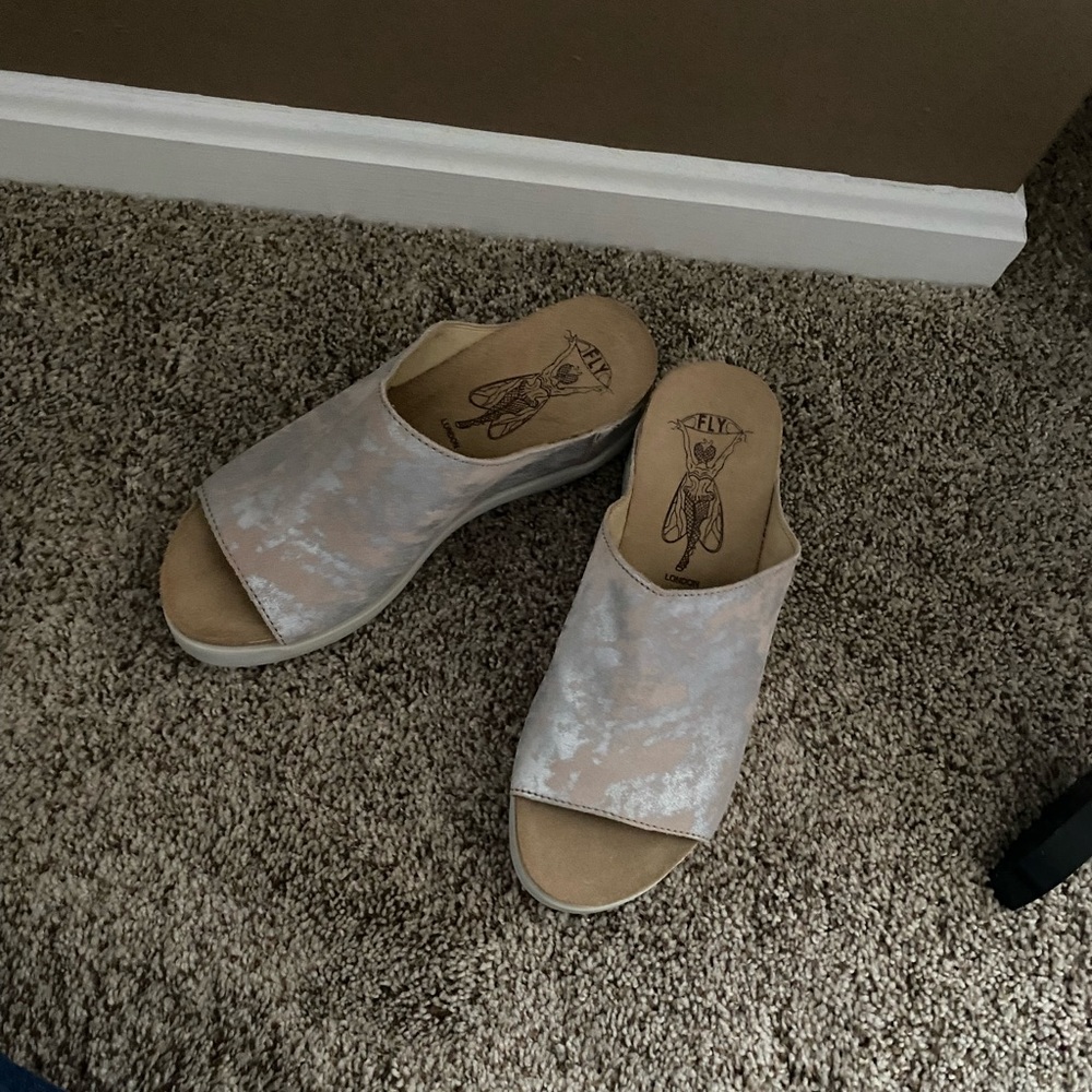 Fly London slide sandals